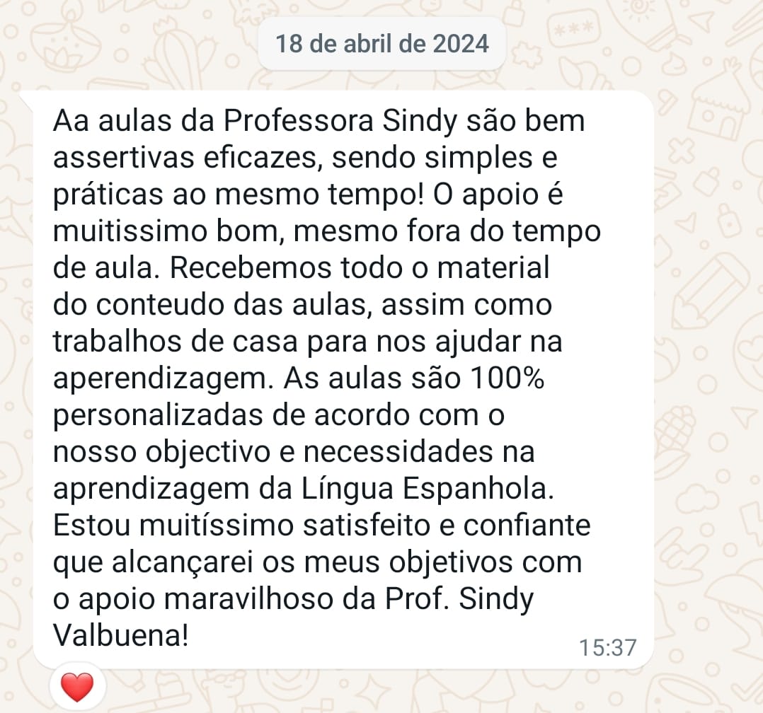 Paulo N. Aluno Espanhol Empresarial Básico